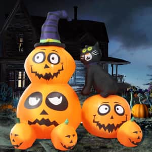 Gardwin 6-Foot Halloween Pumpkin Cat Inflatable: $26.99 Gardwin 6-Foot Halloween Pumpkin Cat Inflatable: $26.99
