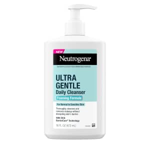 Neutrogena 16-oz. Ultra Gentle Foaming Facial Cleanser: $6.08 w/ Subscribe & Save