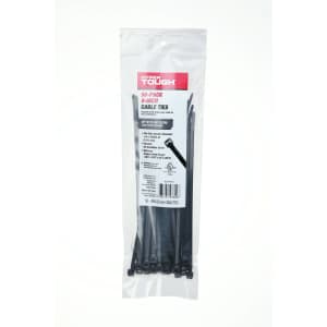 Hyper Tough 8" Cable Ties 50-Pack: $1.97