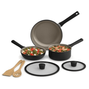 Bella 7-Piece Cookware Set: $20 Bella 7-Piece Cookware Set: $20