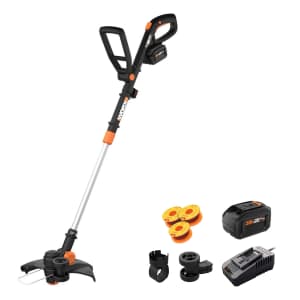 Worx WG170.3 20V Power Share GT Revolution 4.0Ah 12" Cordless String Trimmer: $89 Worx WG170.3 20V Power Share GT Revolution 4.0Ah 12" Cordless String Trimmer: $89
