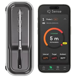 Chef iQ Sense Smart Wireless Meat Thermometer (2025): $80
