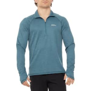 Eddie Bauer Men's Tremont Zip Neck Shirt: $17