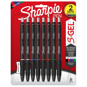 Sharpie S-Gel Gel Pen 8-Pack: $9.27 via Subscribe & Save
