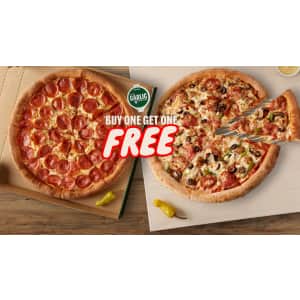 Papa John's Large Pizzas: Buy one get one free Papa John's Large Pizzas: Buy one get one free
