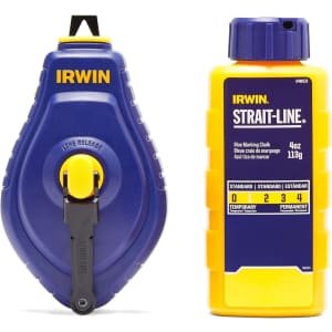IRWIN Tools Straight-Line Speedline 100-ft. Chalk Line: $8.40