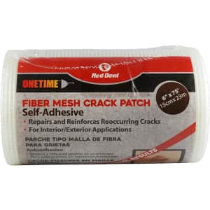 Red Devil Onetime Fiber Mesh Crack Patch: $8.06