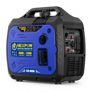 Nexpow 2,250W Portable Inverter Generator: $269.99 Nexpow 2,250W Portable Inverter Generator: $269.99