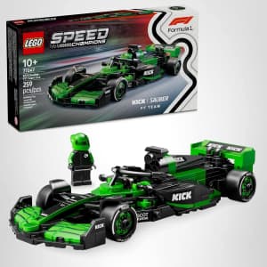 LEGO Speed Champions Kick Sauber F1 Team C44 Race Car: $16.19 LEGO Speed Champions Kick Sauber F1 Team C44 Race Car: $16.19
