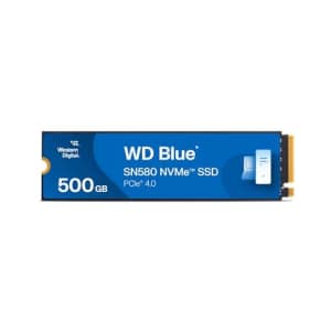 WD Blue SN580 500GB NVMe SSD: $32.99 WD Blue SN580 500GB NVMe SSD: $32.99