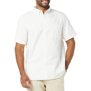 Amazon Essentials Men's Slim-Fit Stretch Oxford Shirt: $6.99
