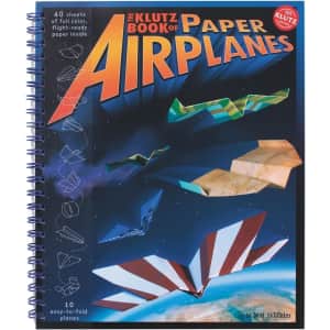 The Klutz Book of Paper Airplanes: $10.92