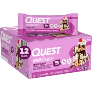 Quest Protein Bars 12-Count: $21.33 Quest Protein Bars 12-Count: $21.33