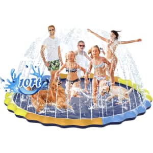 Instraella 10-Foot Non-Slip Splash Pad: $20.99