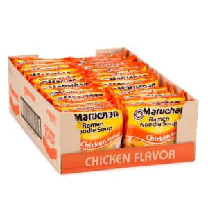 Maruchan Ramen Chicken Instant Ramen Noodles 24-Pack: $5.58 via Sub & Save
