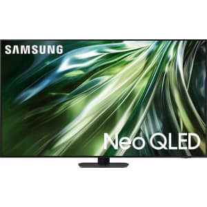 Samsung QN90D Series QN75QN90DAFXZA 75" 4K HDR QLED Smart Tizen TV (2024): $1500 Samsung QN90D Series QN75QN90DAFXZA 75" 4K HDR QLED Smart Tizen TV (2024): $1500