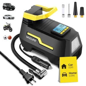 VacLife Portable Air Compressor: $25