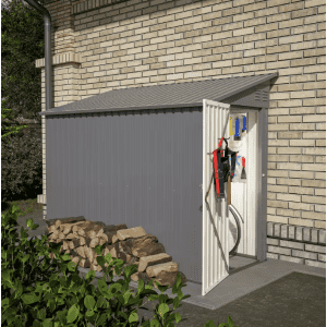 4 x 8-Foot Metal Lean-To Storage Shed Kit: $158