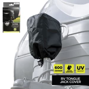 Auto Drive RV Tongue Jack Cover: $3.50