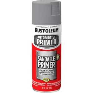 Rust-Oleum 12-oz. Automotive Sandable Primer Spray: $4.27