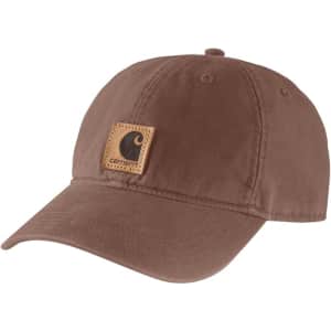Carhartt Men's Canvas Cap: $14.99