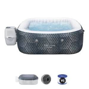 SaluSpa Monterey AirJet Outdoor Inflatable Square Hot Tub: $238 SaluSpa Monterey AirJet Outdoor Inflatable Square Hot Tub: $238