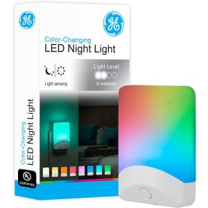 GE Color-Changing LED Night Light: $5