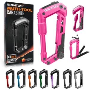 Multitool Carabiner with Pocket Knives: $13 Multitool Carabiner with Pocket Knives: $13