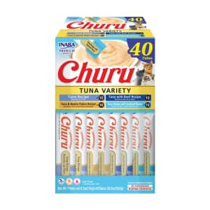 Inaba Churu Grain-Free Lickable Cat Treats: $16 w/ Prime