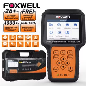 Foxwell NT650 Elite OBD2 Automotive Scanner: $112 Foxwell NT650 Elite OBD2 Automotive Scanner: $112