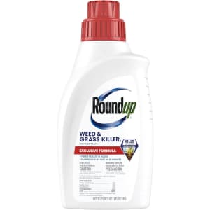 Roundup Weed & Grass Killer Concentrate 35-oz. Bottle: $25
