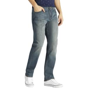 Lee Men's Extreme Motion Athletic Taper Jeans: $18