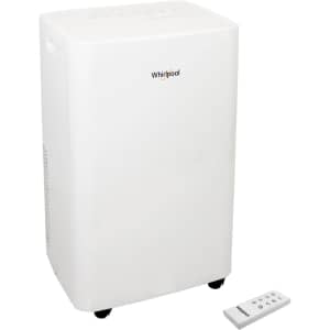 Whirlpool 10,000-BTU SACC 115-Volt White Vented Portable Air Conditioner: $410 Whirlpool 10,000-BTU SACC 115-Volt White Vented Portable Air Conditioner: $410