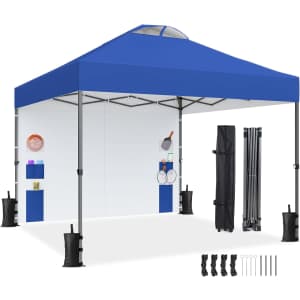 Amada 10x10 Pop Up Canopy with Sidewall: $68
