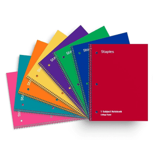 Back To School Deals at Staples: Supplies From 25 Cents