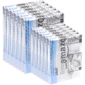 Amazon Basics Roll-Up Travel Zipper Storage Bag 12-Pack: $10