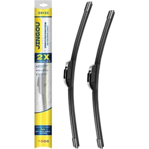 24'' and 18'' Wiper Blades for Toyota Corolla and Sienna: $15.19