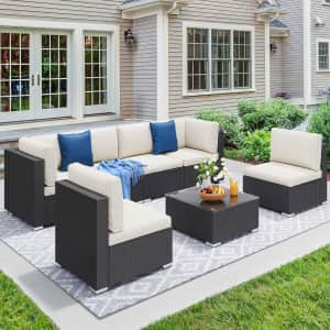 YitaHome 7-Piece Patio Furniture Set: $329.99