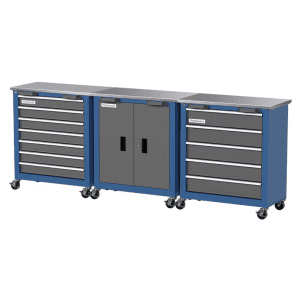 3-Cabinet Combination Workbench: $336 3-Cabinet Combination Workbench: $336