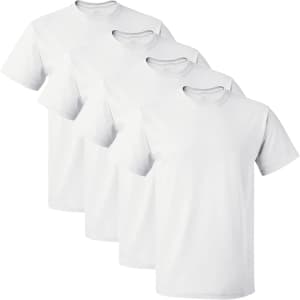 Fruit of the Loom Men's Tag-free CottonT-Shirts: $17
