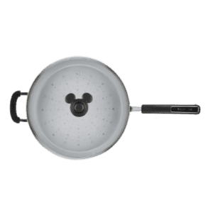 Farberware Disney 4.5-Quart Monochrome Ceramic Saute Pan with Lid: $35