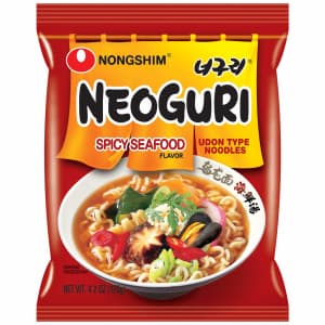 Nongshim Neoguri 4-oz. Spicy Seafood Noodles 10-Pack: $9.98