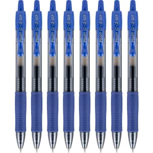 Pilot G2 Premium Gel Roller Pens 8-Pack: $5.46