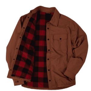 32 Degress Men's Commuter Tech Fleece-Lined Shirt Jacket: $20