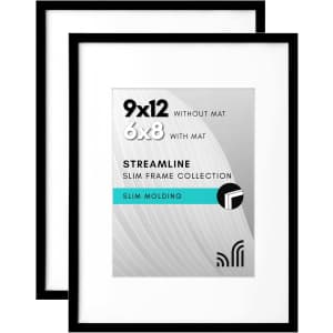 Americanflat 9x12 Picture Frame 2-Pack: $4.71