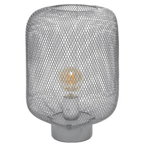 Simple Designs Metal Mesh Industrial Table Lamp: $17 Simple Designs Metal Mesh Industrial Table Lamp: $17