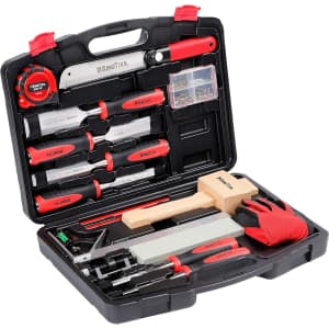 KingTool 87-Piece Advanced Wood Chisel Set: $52 w/ Prime