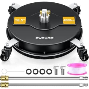 Eveage 18.5" Pressure Washer Surface Cleaner: $59.99