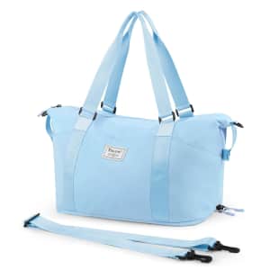 Baleine Travel Tote Bag with Shoe Storage: $14.99