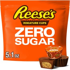 Reese's Zero Sugar Miniature Cups 5.1-oz. Bag: $5.07 via Sub. & Save